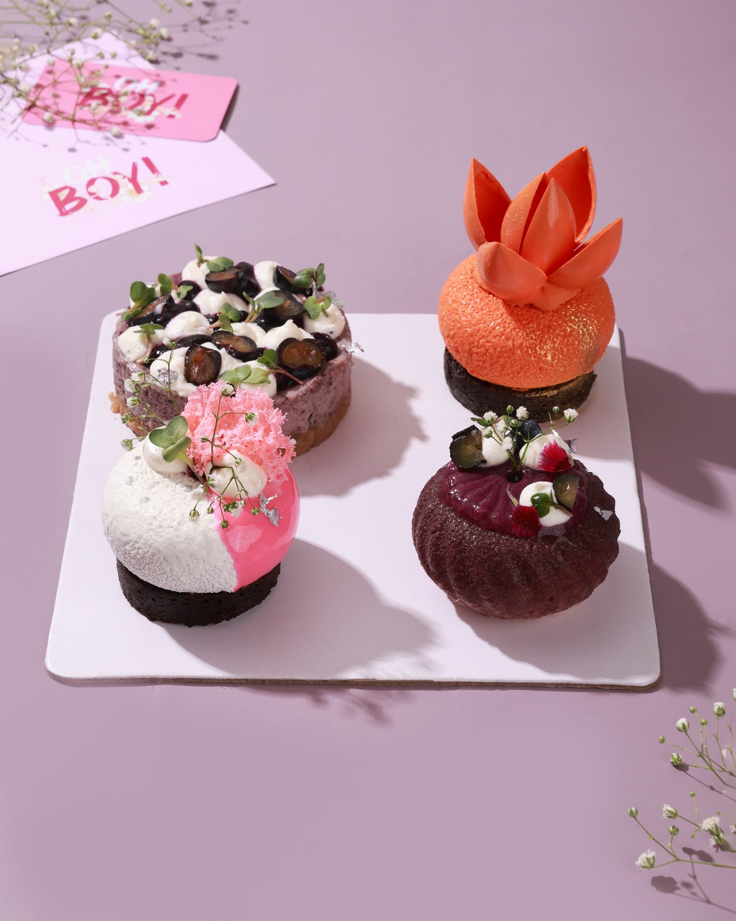 Exotic Rakhi Box of 4 - Egg Free