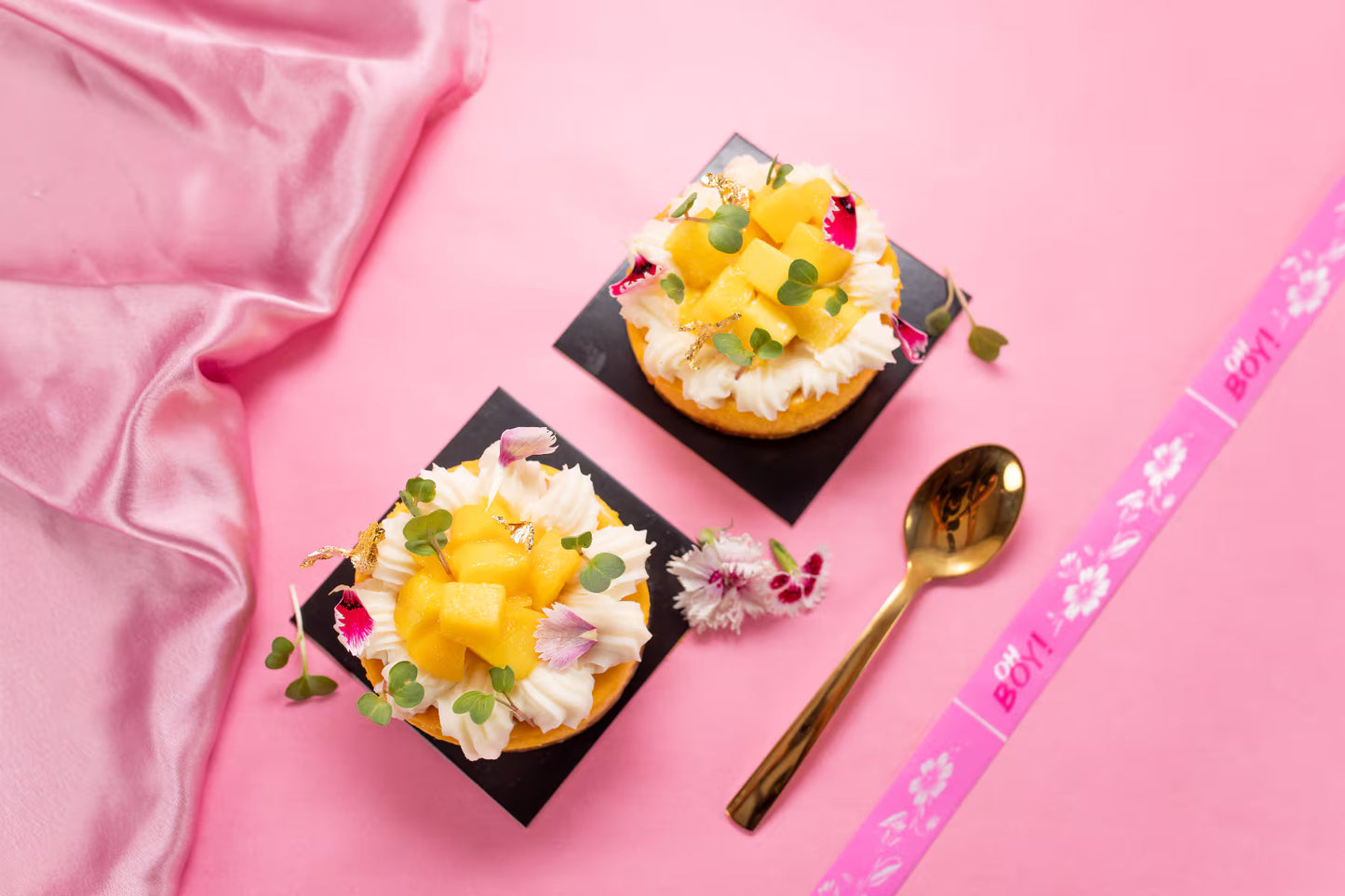 Mango Cheesecake Mini (Egg Free)