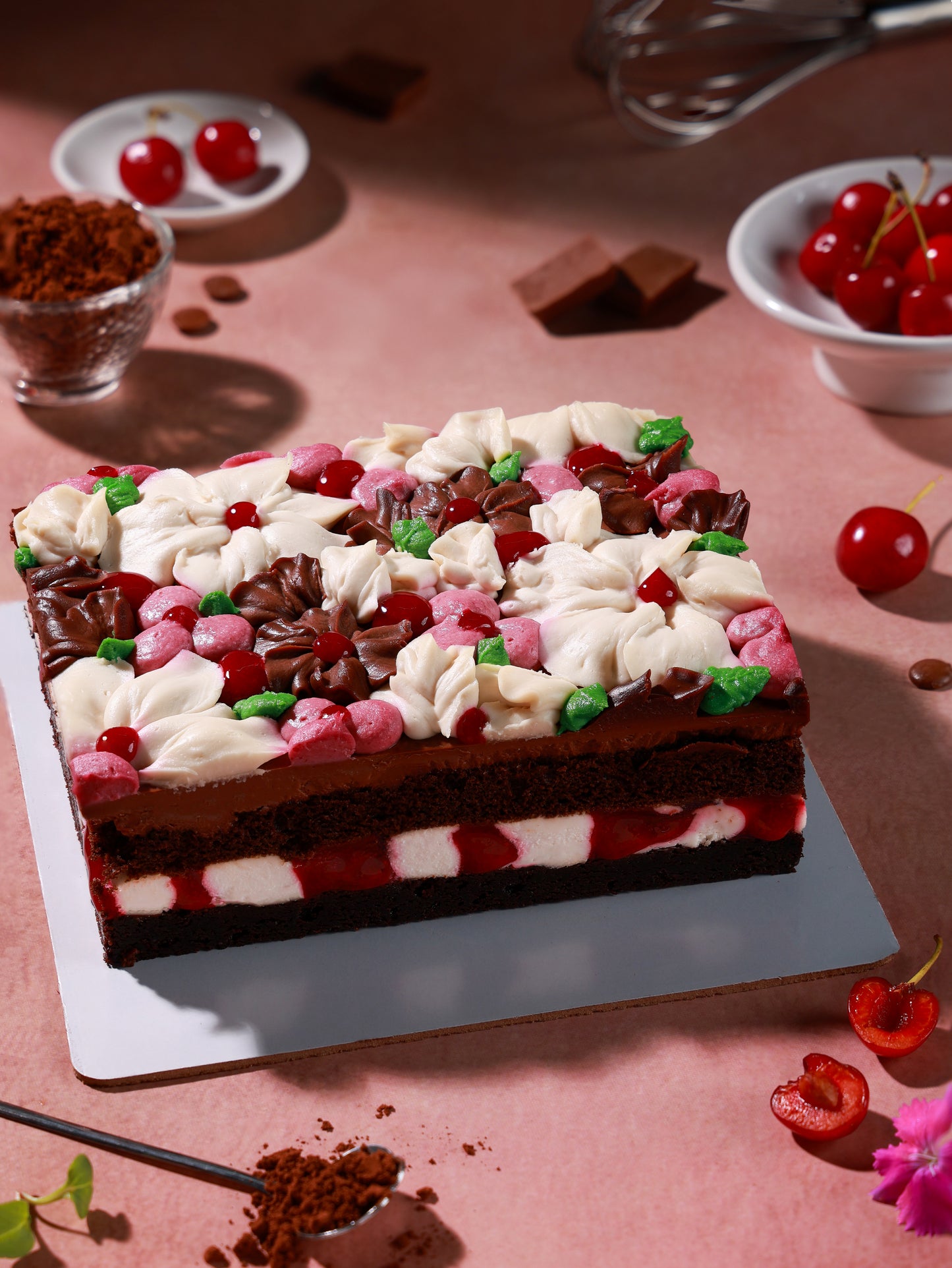 Black Forest Reimagined Cake - Egg Free