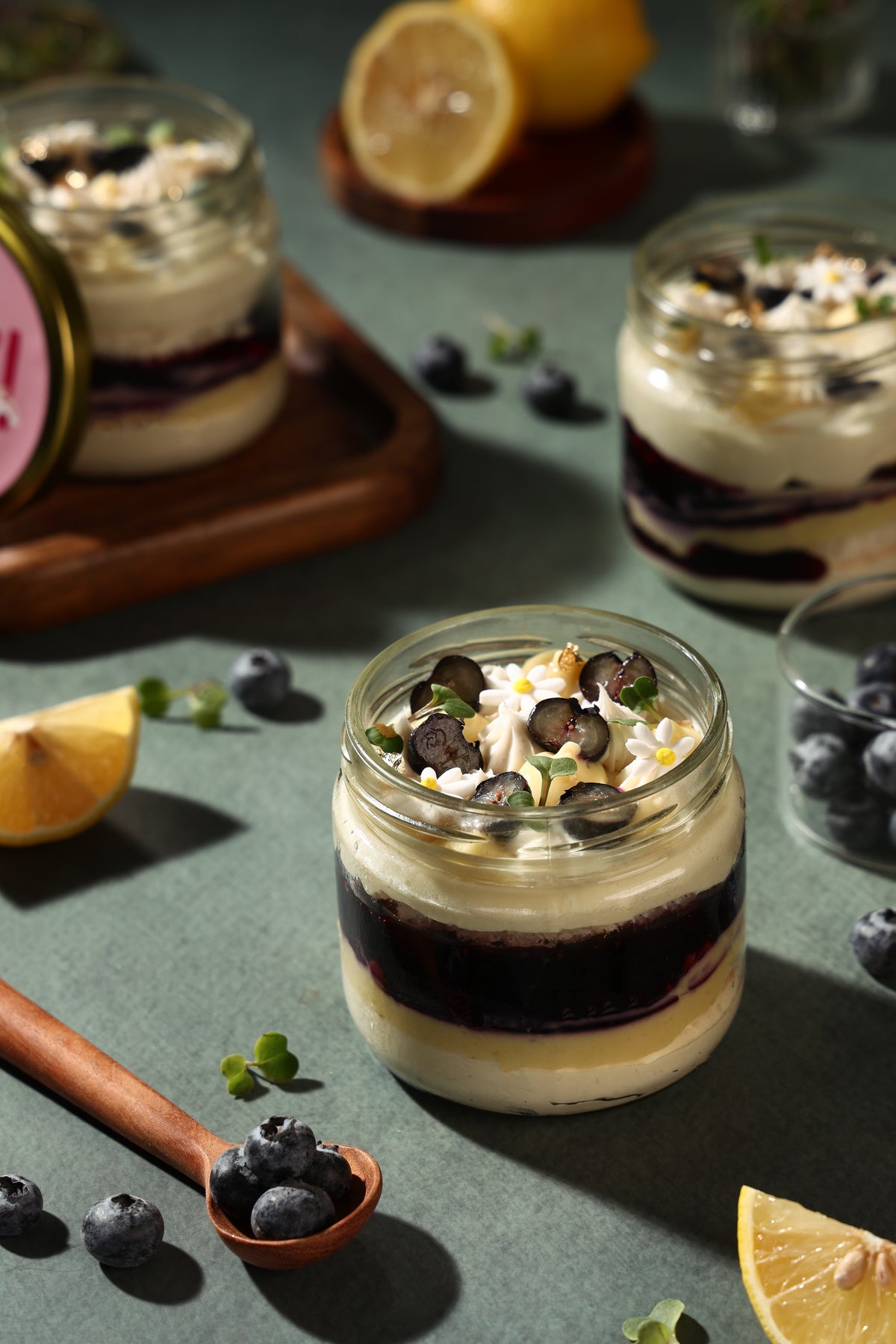 Lemon Blueberry Jar - 300g - Egg Free