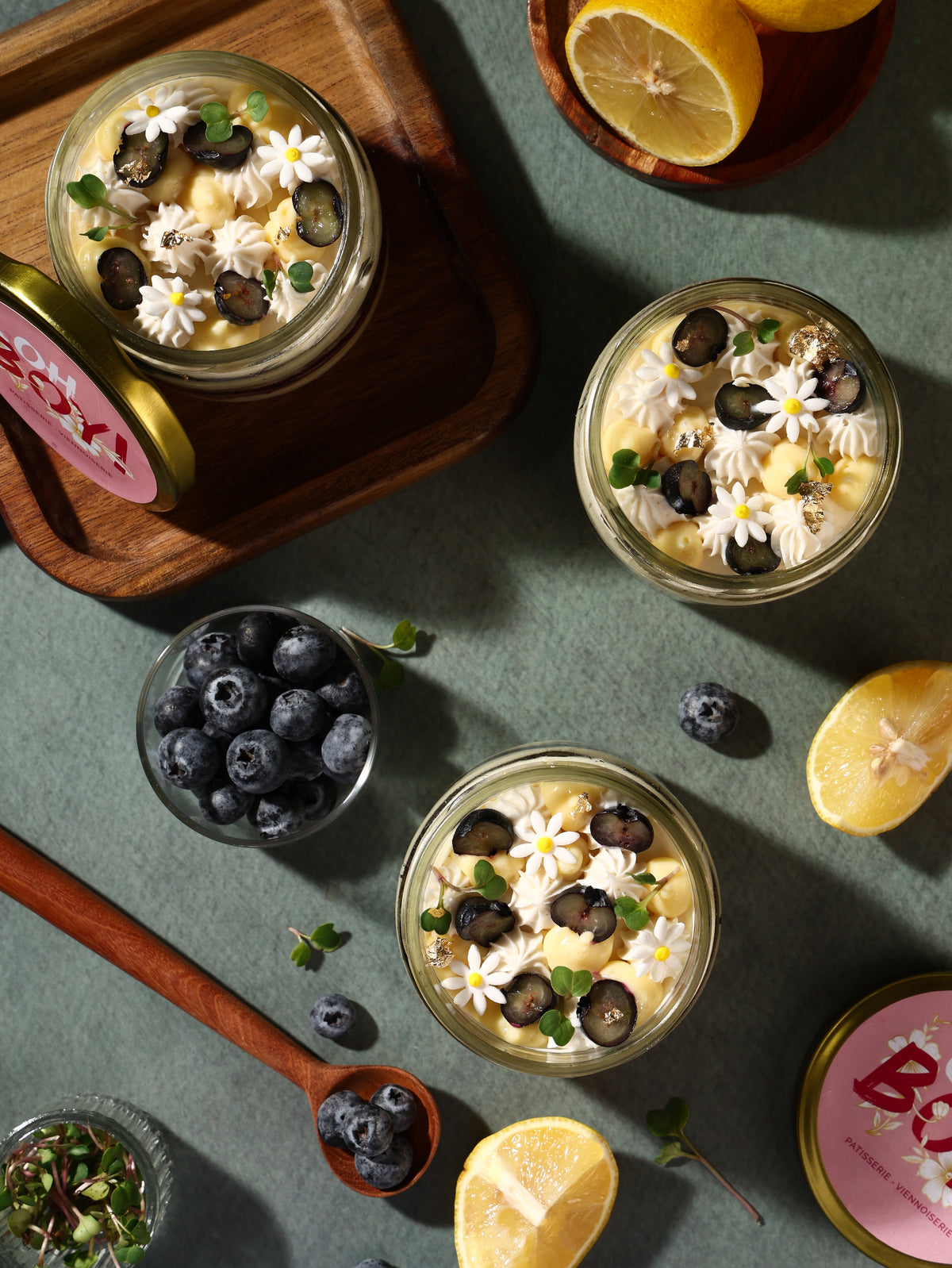 Lemon Blueberry Jar - 300g - Egg Free