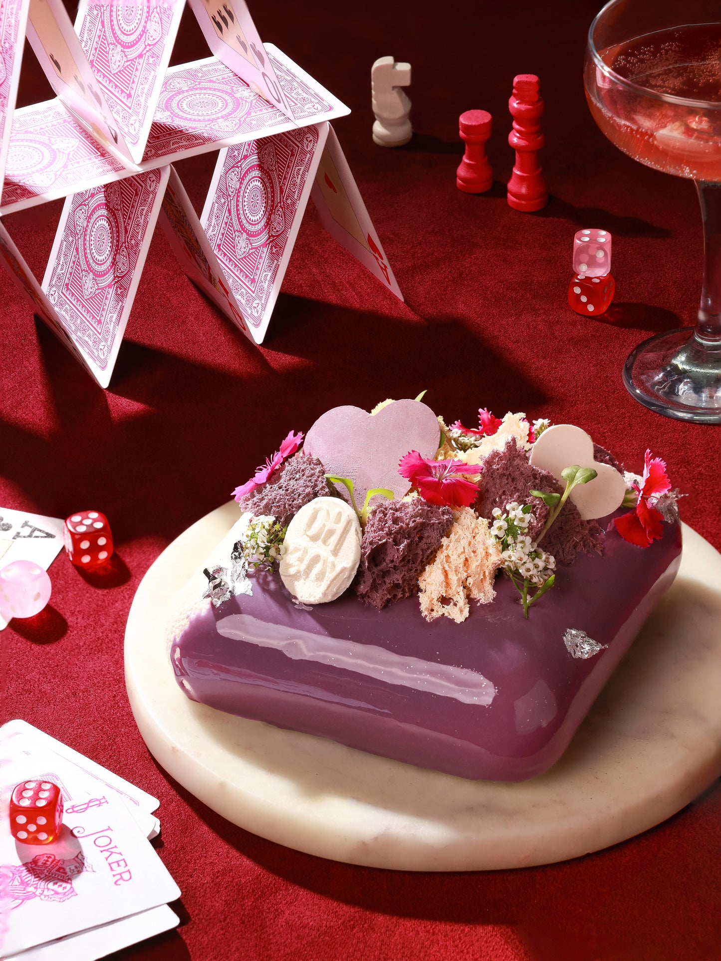 VIOLET HOUR - Lavender, Mix Berry, Vanilla and Gin - 500g, Egg Free