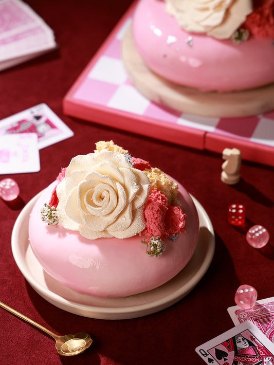 ROSE REVERIE - Rose Raspberry and Vanilla, Egg Free