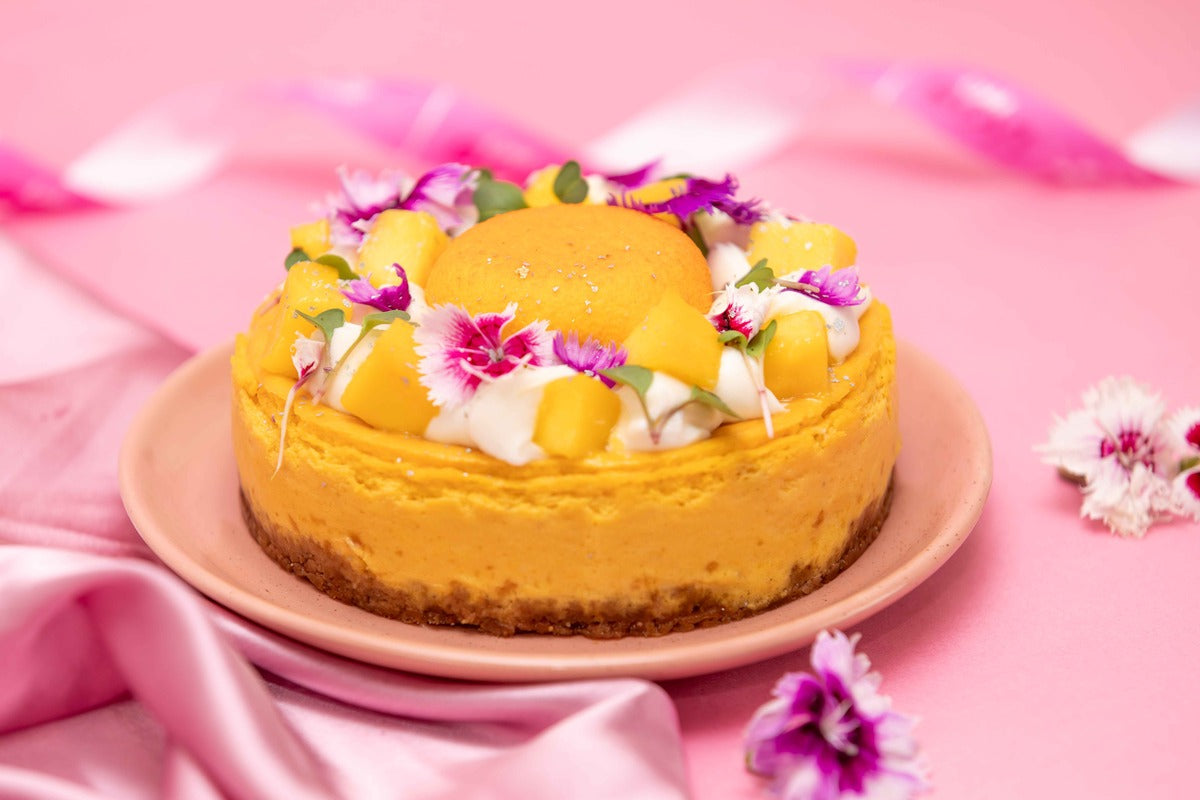 Mango Cheesecake (Egg Free)