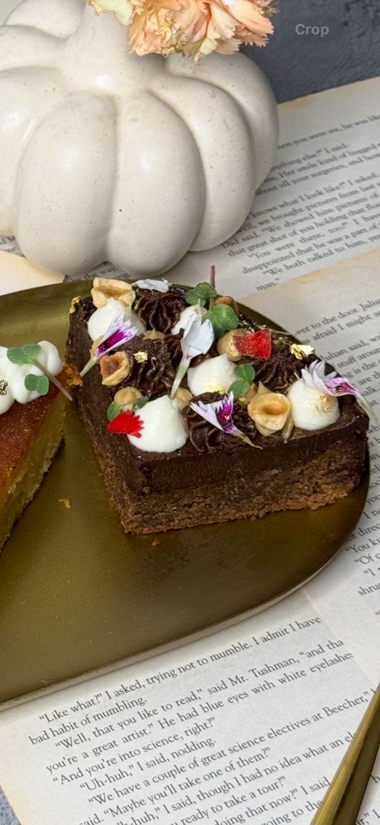 Flourless Chocolate Slice