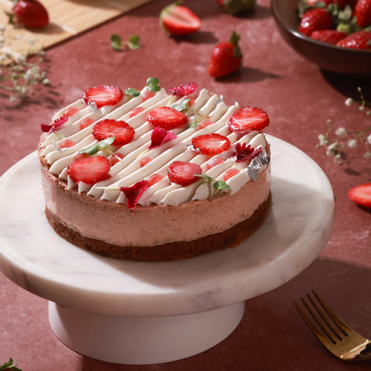 Strawberry Cheesecake 500g - Egg Free